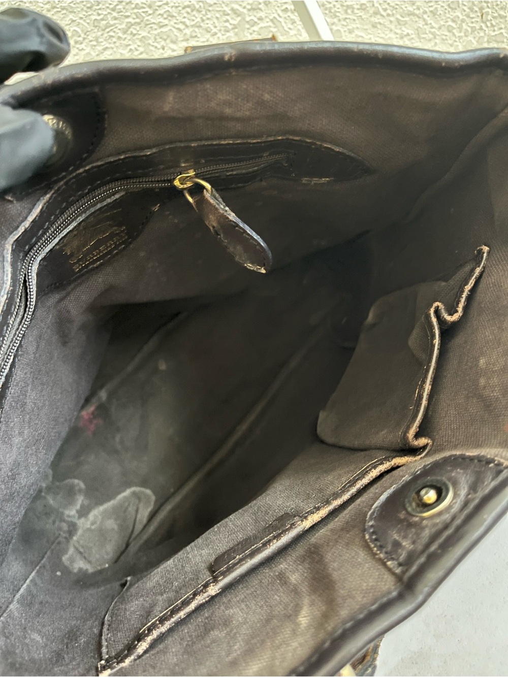 Burberry Haymarket tote bag - Picture 6 of 15